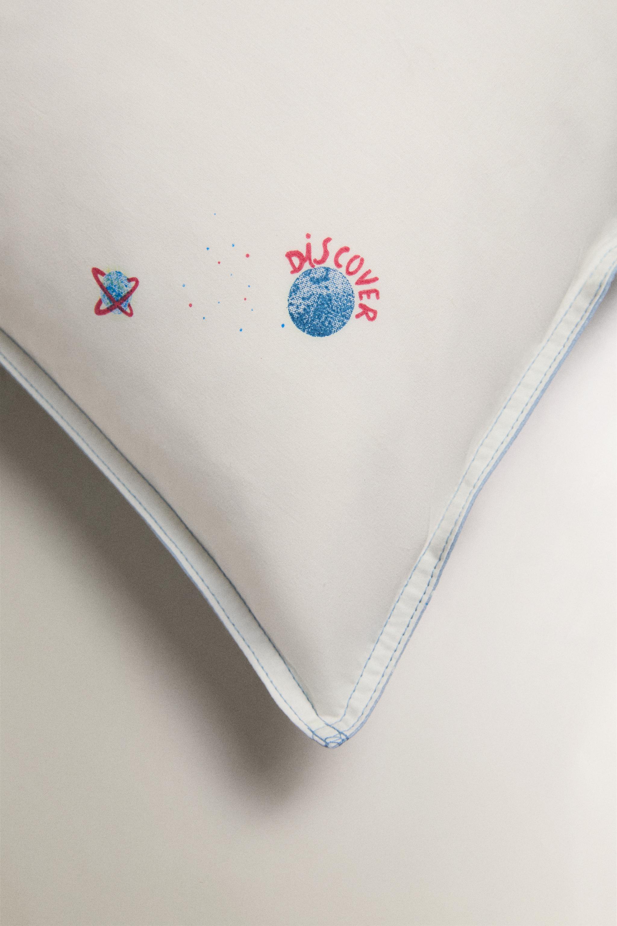 TAIE D’OREILLER ENFANT ESPACE